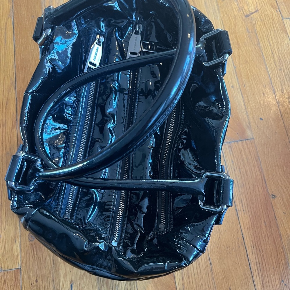 Burberry Black Patent Leather Handbag - Picture 5 of 5